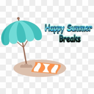Happy Summer Breaks Png Free Pic - Illustration, Transparent Png