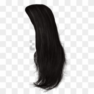 Free Png Long Black Hair Png Image With Transparent - Black Hair Waves Png,  Png Download - 480x711(#2352323) - PngFind