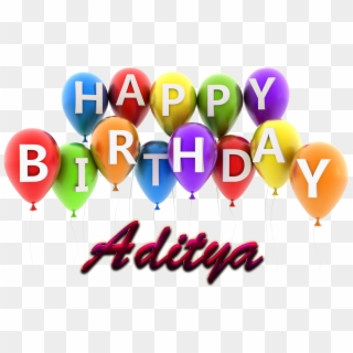 Happy Birthday Aditya Cake And Flower - Greet Name