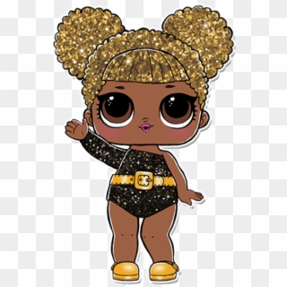 Mga Toy Entertainment Series Queen Doll Lol Clipart - Lol Glitter Queen Bee, HD Png Download