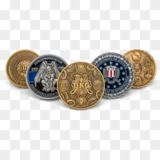 Custom Challenge Coins - Command Coin, HD Png Download