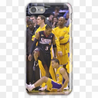 The Step Over Iphone 7 Snap Case - Allen Iverson Walking Over Lue, HD Png Download