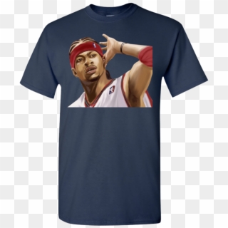 Allen Iverson Sixers Jersey Shirt Lapommenyc Store - Ain T Nothing But A Christmas Party, HD Png Download