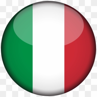 Italy Flag 3d Round Xl, HD Png Download