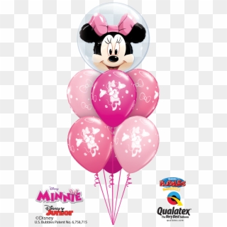 Disney Minnie Mouse Pink Bubble Bouquet At London Helium, HD Png Download