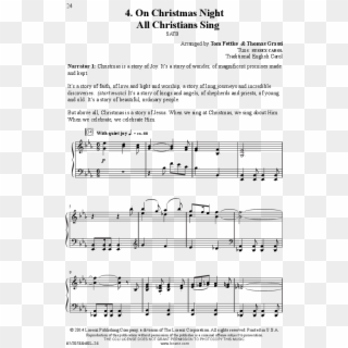 The Christmas Story Thumbnail - Climb Piano Sheet Music, HD Png Download