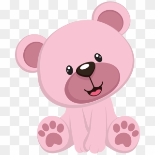 Pink Teddy Bear Clipart, HD Png Download
