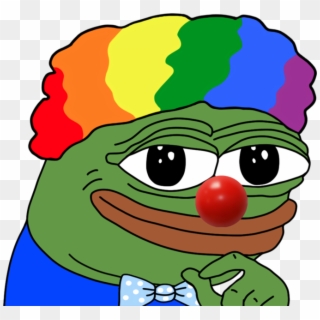 Pepe The Clown Smug Meme - Clown Pepe, HD Png Download