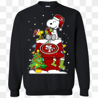 San Francisco 49ers Ugly Christmas Sweaters Snoopy - Dallas Cowboys Ugly Christmas, HD Png Download