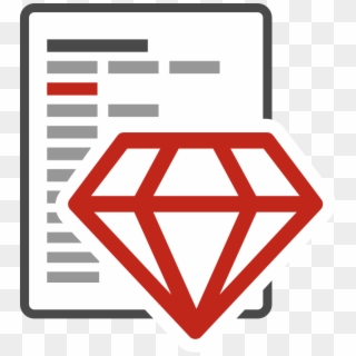 Ruby On Rails Upgrade Support - Diamond Vector Png, Transparent Png