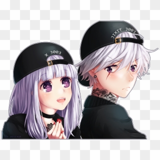 Anime Couple Png Tumblr - Transparent Tumblr Anime Couple, Png Download