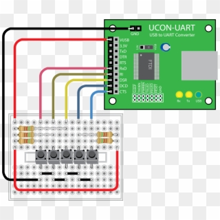 This Free Icons Png Design Of Usb To Uart Converter - Uart Pcb, Transparent Png