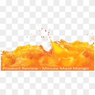 Minute Maid Mango - Mango Juice Splash Png, Transparent Png