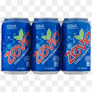 Zevia Calorie-free All Natural Cola Soda, 12 Fl - Carbonated Soft Drinks, HD Png Download