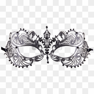 Free Png Masquerade Png Png Images Transparent - Blue And Silver Masquerade Mask, Png Download