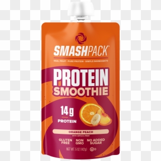 14g Of Whey Protein Each Smoothie Pouch Contains 14 - Drink, HD Png Download