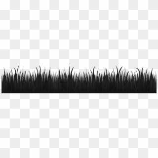 Black Grass Png - Grass Black And White Png, Transparent Png