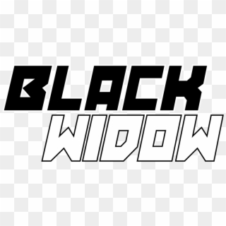 Black Widow Marvel Font , Png Download - Black Widow Marvel Logo Transparent, Png Download