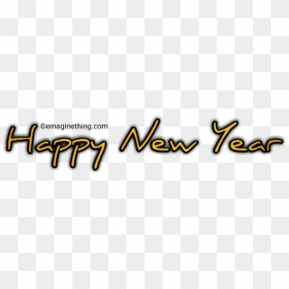 Happy New Year Png, Merry Christmas And Happy New Year, - Calligraphy, Transparent Png