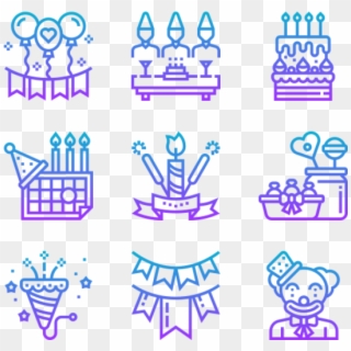 Birthday Party - Icon, HD Png Download