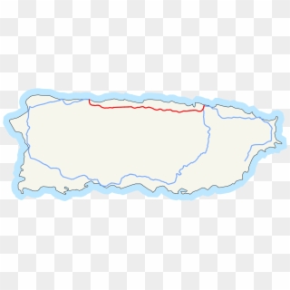 Puerto Rico Map Png - Road System Of Puerto Rico, Transparent Png