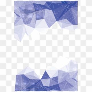 Blue Geometric Background - Abstract Shapes Shapes Png, Transparent Png