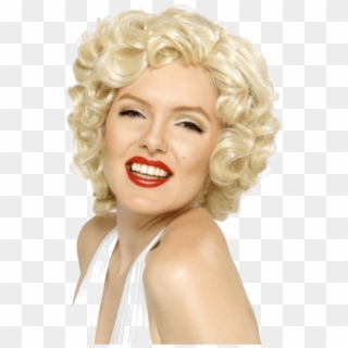 Joke Blonde Wig - Blonde Marilyn Monroe Wig, HD Png Download