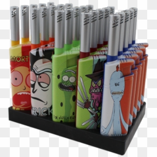 Rick And Morty Crocs Lighter Display - Rolling Papers Rick And Morty, HD Png Download