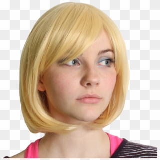 Short Blonde Wig Amazon - Blond, HD Png Download