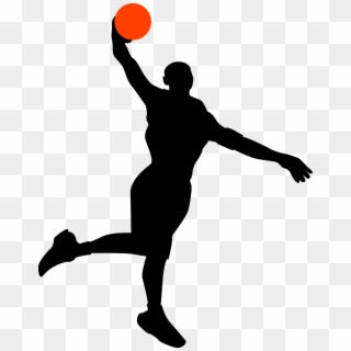 Basketball Silhouette Vector At Getdrawings - Basketball Player Icon Png, Transparent Png