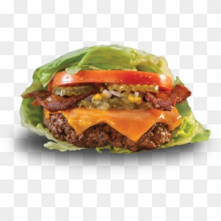 Lettuce Transparent Burger - Lettuce Wrapped Teen Burger, HD Png Download