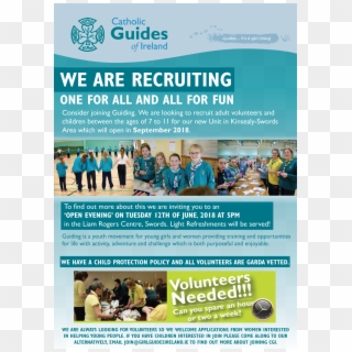 Cgi Girl Guides - Catholic Guides Of Ireland, HD Png Download
