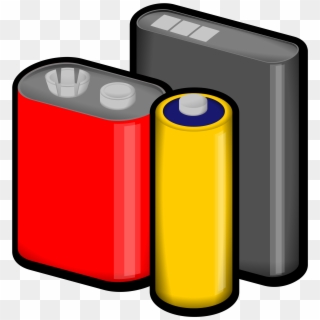 Battery Clipart Big - Batteries Clipart Png, Transparent Png