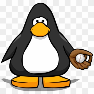 Baseball Glove From A Player Card - Penguin From Club Penguin, HD Png Download