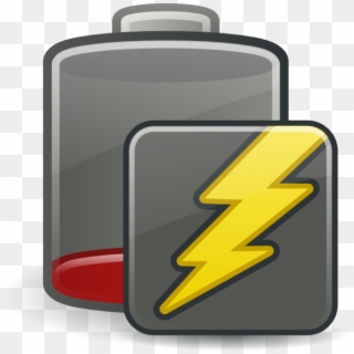 How To Set Use Charging Low Battery Icon Png - Battery Low Charge, Transparent Png