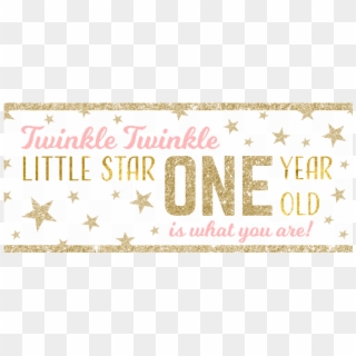 Twinkle Twinkle Little Star 1st Birthday - Poster, HD Png Download