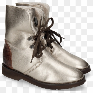 Ankle Boots Greta 1 Talca Pewter Crock Chestnut - Melvin & Hamilton, HD Png Download