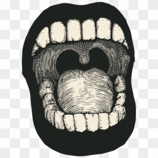 Screaming Mouth Png - Screaming Mouth Drawing, Transparent Png