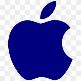 Apple, Bite, Blue, Silhouette, Icon, Symbol - Apple Canada, HD Png Download