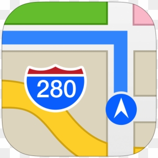Maps Icon - Apple Maps Logo, HD Png Download