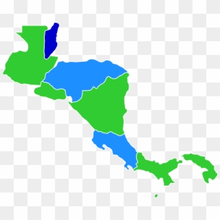 North And Central America Map - Central America Map Icon, HD Png Download