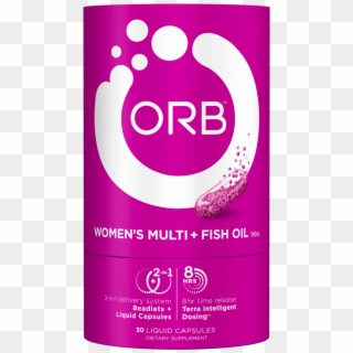 Orb Women's Multi Fish Oil, HD Png Download