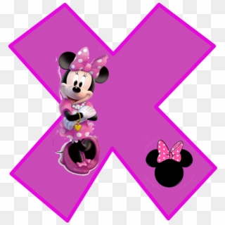 Minnie Free Alphabet In Purple - Minnie Mouse Letter, HD Png Download
