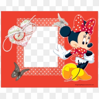 Frame Minnie Png - Modelos De Tarjetas De Cumpleaños De Minnie Mouse, Transparent Png