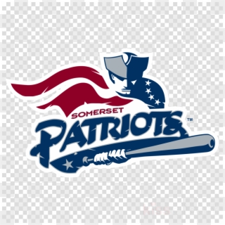 New England Patriot Clipart - Somerset Patriots Logo, HD Png Download