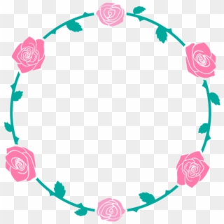 Circulo De Flores Png - Circulo De Flores Rosa Png, Transparent Png