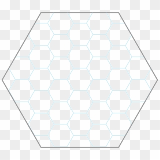 Building A Hex - Hexagon Subdivision, HD Png Download