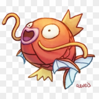 Happy Magikarp Subtlety Thinner Lines Than Usual - Happy Magikarp, HD Png Download