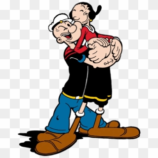 Popeye Et Olive - Popeye And Olive Oyl, HD Png Download