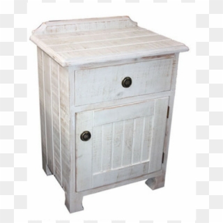 Beach House Pedestal With Drawer And Cupboard - Chest Of Drawers, HD Png Download